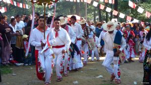 Otomí dancers